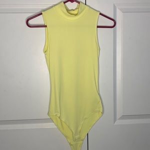 Yellow H&M Bodysuit